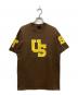 stussy（ステューシー）の古着「プリントTシャツ」｜ブラウン