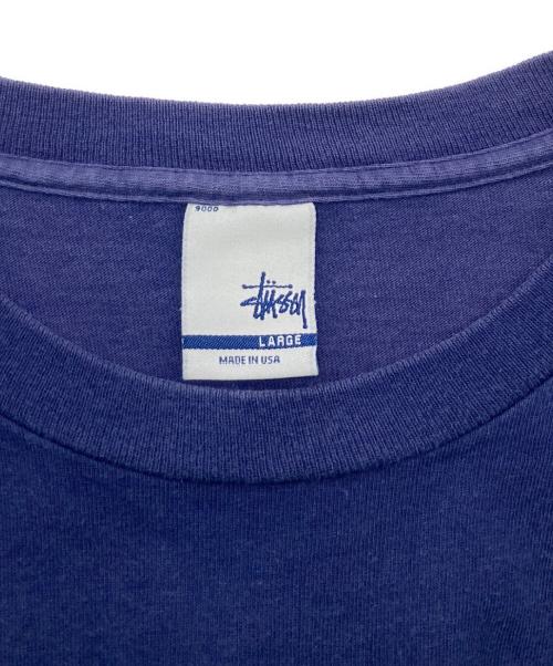 stussy（ステューシー）stussy (ステューシー) Tシャツ ネイビー サイズ:Lの古着・服飾アイテム