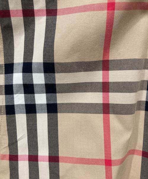 BURBERRY LONDON（バーバリーロンドン）BURBERRY LONDON (バーバリーロンドン) ノバチェック半袖シャツ ベージュ サイズ:Lの古着・服飾アイテム