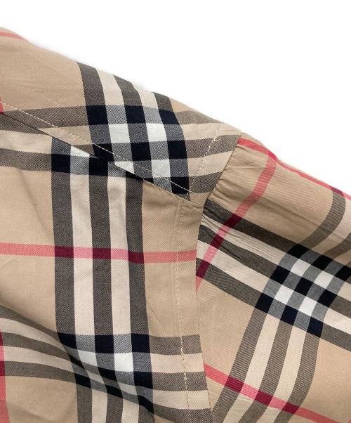 BURBERRY LONDON（バーバリーロンドン）BURBERRY LONDON (バーバリーロンドン) ノバチェック半袖シャツ ベージュ サイズ:Lの古着・服飾アイテム