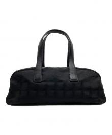 CHANEL（シャネル）の古着「ニュートラベルライン ミニボストンバッグ」｜ブラック