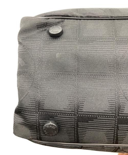 CHANEL（シャネル）CHANEL (シャネル) ニュートラベルライン ミニボストンバッグ ブラックの古着・服飾アイテム