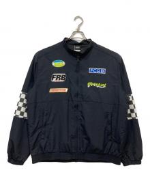 F.C.R.B.（エフシーレアルブリストル）の古着「MULTI LOGO SUPPORTER JACKET」｜ブラック