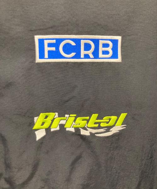 F.C.R.B.（エフシーレアルブリストル）F.C.R.B. (エフシーレアルブリストル) MULTI LOGO SUPPORTER JACKET ブラック サイズ:Lの古着・服飾アイテム
