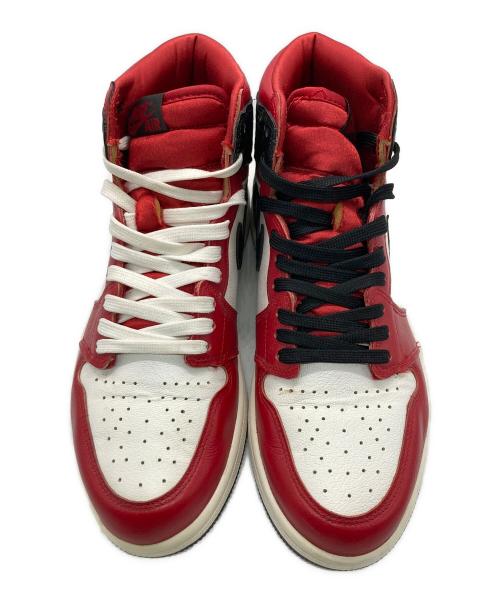 NIKE（ナイキ）NIKE (ナイキ) Women's Air Jordan 1 High OG/ウィメンズ エアジョーダン1 ハイ OG レッド×ブラック サイズ:26の古着・服飾アイテム