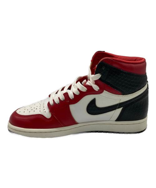 NIKE（ナイキ）NIKE (ナイキ) Women's Air Jordan 1 High OG/ウィメンズ エアジョーダン1 ハイ OG レッド×ブラック サイズ:26の古着・服飾アイテム