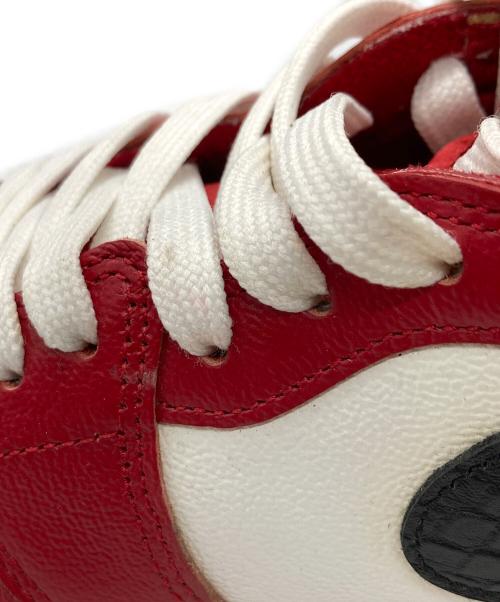 NIKE（ナイキ）NIKE (ナイキ) Women's Air Jordan 1 High OG/ウィメンズ エアジョーダン1 ハイ OG レッド×ブラック サイズ:26の古着・服飾アイテム