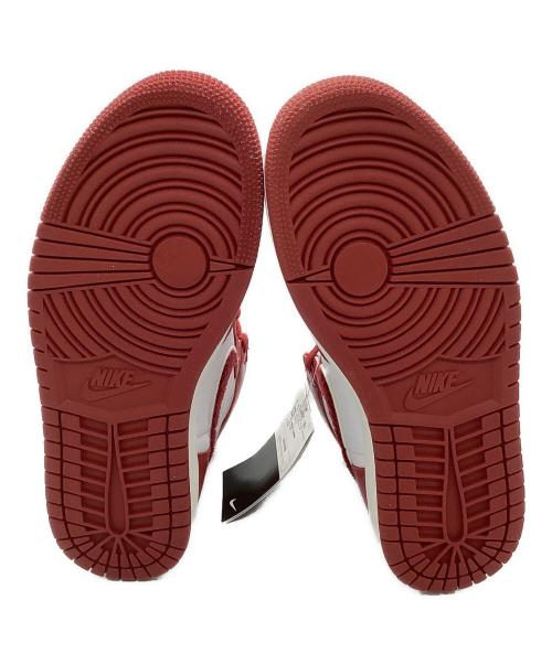 NIKE（ナイキ）NIKE (ナイキ) Women's Air Jordan 1 High OG/ウィメンズ エアジョーダン1 ハイ OG レッド×ホワイト サイズ:26の古着・服飾アイテム