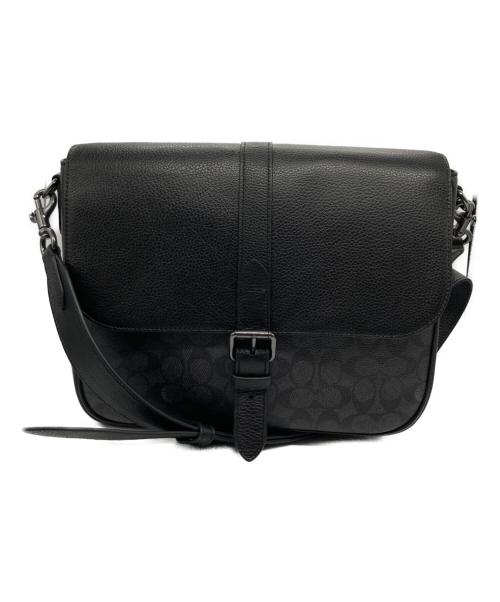 COACH（コーチ）COACH (コーチ) ワーナー メッセンジャー バッグ ブラックの古着・服飾アイテム
