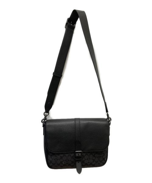 COACH（コーチ）COACH (コーチ) ワーナー メッセンジャー バッグ ブラックの古着・服飾アイテム