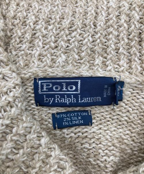POLO RALPH LAUREN（ポロ・ラルフローレン）POLO RALPH LAUREN (ポロ・ラルフローレン) 星条旗ニット アイボリー サイズ:Sの古着・服飾アイテム