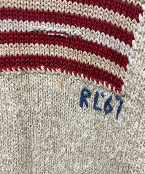POLO RALPH LAUREN（ポロ・ラルフローレン）POLO RALPH LAUREN (ポロ・ラルフローレン) 星条旗ニット アイボリー サイズ:Sの古着・服飾アイテム