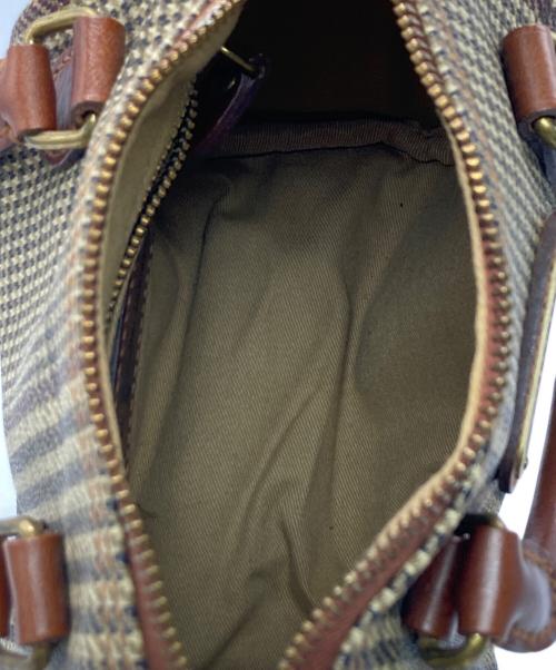POLO RALPH LAUREN（ポロ・ラルフローレン）POLO RALPH LAUREN (ポロ・ラルフローレン) ミニボストンバッグ ブラウンの古着・服飾アイテム