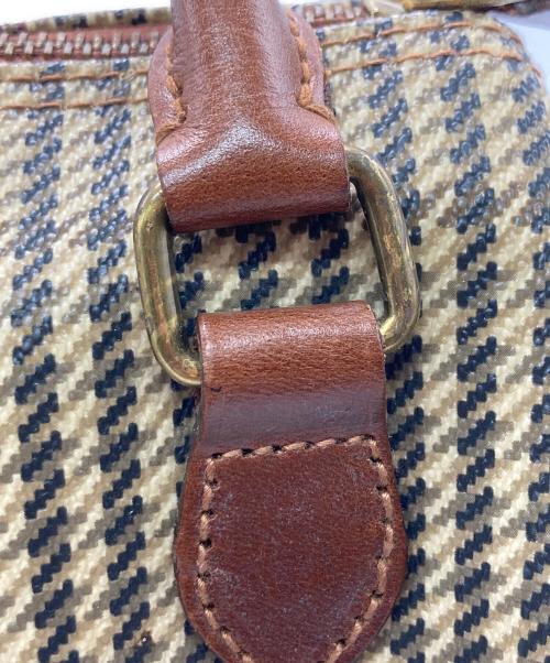 POLO RALPH LAUREN（ポロ・ラルフローレン）POLO RALPH LAUREN (ポロ・ラルフローレン) ミニボストンバッグ ブラウンの古着・服飾アイテム