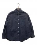 MUSE de Deuxieme Classeミューズ ドゥーズィエム クラス）の古着「OXFORD BD シャツ」｜ネイビー