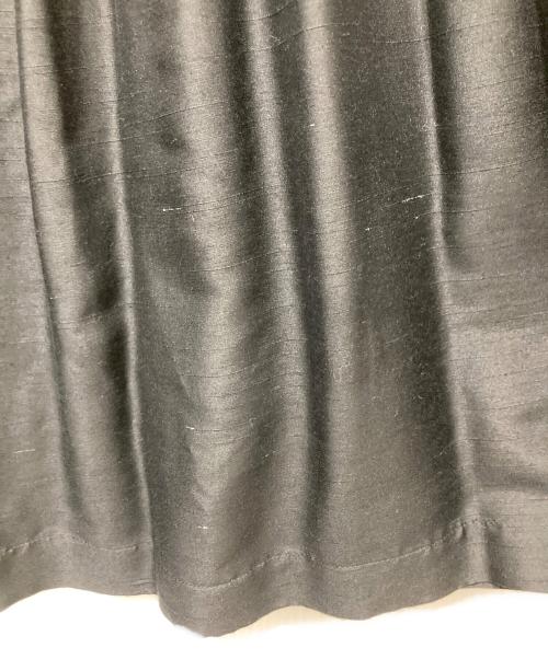 tricot COMME des GARCONS（トリココムデギャルソン）tricot COMME des GARCONS (トリココムデギャルソン) シルクギャザースカート ブラック サイズ:Sの古着・服飾アイテム