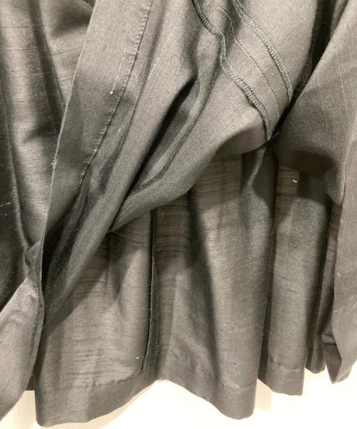 tricot COMME des GARCONS（トリココムデギャルソン）tricot COMME des GARCONS (トリココムデギャルソン) シルクギャザースカート ブラック サイズ:Sの古着・服飾アイテム