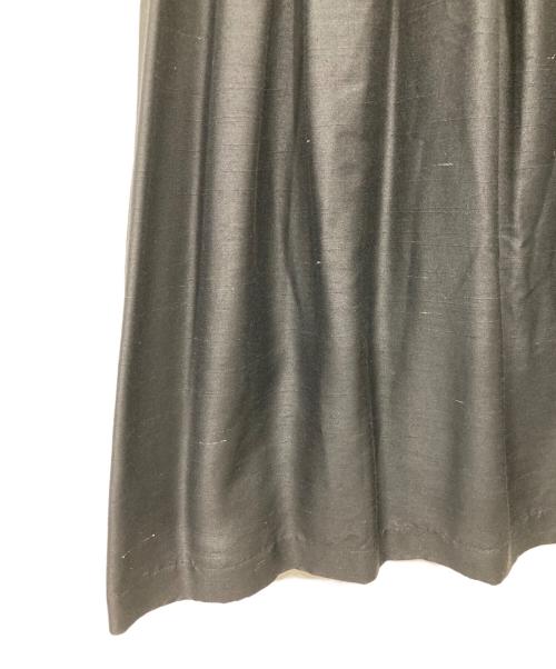 tricot COMME des GARCONS（トリココムデギャルソン）tricot COMME des GARCONS (トリココムデギャルソン) シルクギャザースカート ブラック サイズ:Sの古着・服飾アイテム