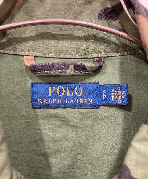 POLO RALPH LAUREN（ポロ・ラルフローレン）POLO RALPH LAUREN (ポロ・ラルフローレン) ワッペンフィールドジャケット カーキ サイズ:Sの古着・服飾アイテム