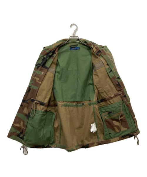 POLO RALPH LAUREN（ポロ・ラルフローレン）POLO RALPH LAUREN (ポロ・ラルフローレン) ワッペンフィールドジャケット カーキ サイズ:Sの古着・服飾アイテム