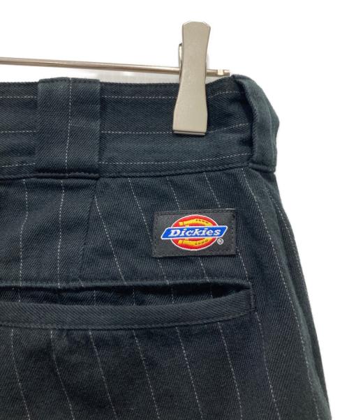 Dickies（ディッキーズ）Dickies (ディッキーズ) MONKEY TIME (モンキータイム) ストライプバギーパンツ ブラック サイズ:30の古着・服飾アイテム