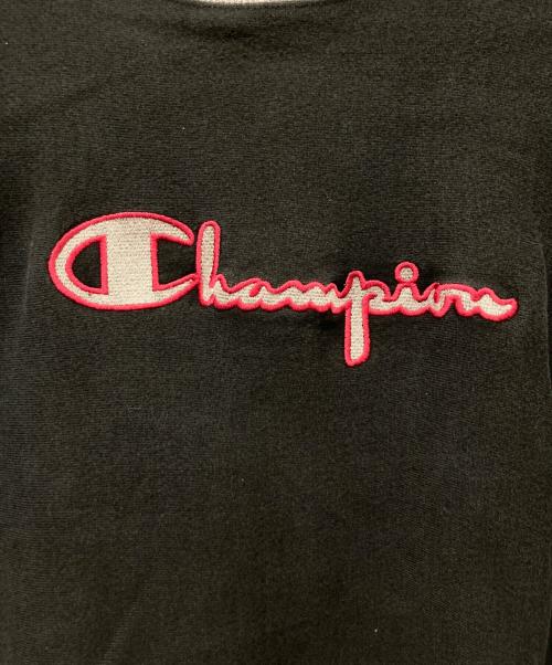 Champion（チャンピオン）Champion (チャンピオン) リバースウィーブスウェット ブラック サイズ:XLの古着・服飾アイテム