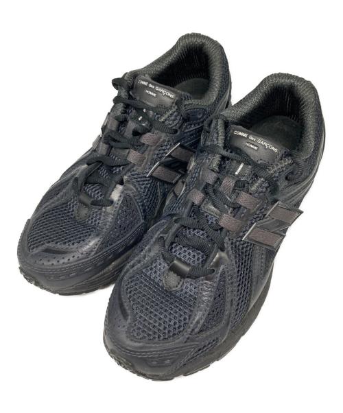 NEW BALANCE（ニューバランス）NEW BALANCE (ニューバランス) COMME des GARCONS HOMME (コムデギャルソン オム) ローカットスニーカー ブラック サイズ:26ｃｍの古着・服飾アイテム