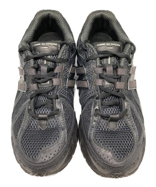 NEW BALANCE（ニューバランス）NEW BALANCE (ニューバランス) COMME des GARCONS HOMME (コムデギャルソン オム) ローカットスニーカー ブラック サイズ:26ｃｍの古着・服飾アイテム
