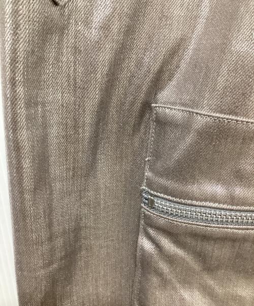 UNITED TOKYO（ユナイテッドトーキョー）UNITED TOKYO (ユナイテッドトーキョー) グリッターアレンジスカート シルバー サイズ:2の古着・服飾アイテム