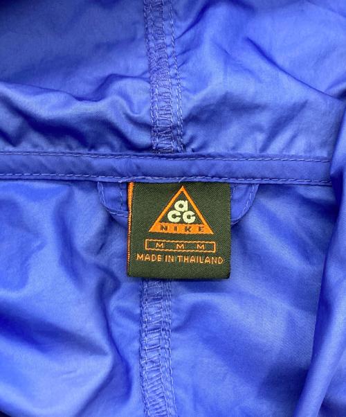 NIKE ACG（ナイキエーシージー）NIKE ACG (ナイキエーシージー) アノラックパーカー ブルー×グレー サイズ:Mの古着・服飾アイテム