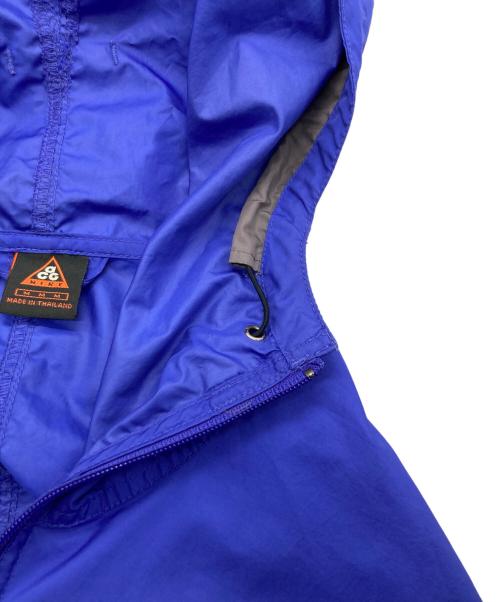 NIKE ACG（ナイキエーシージー）NIKE ACG (ナイキエーシージー) アノラックパーカー ブルー×グレー サイズ:Mの古着・服飾アイテム