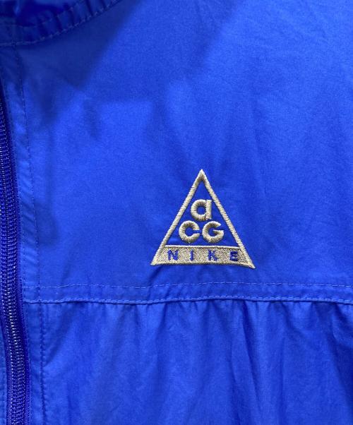 NIKE ACG（ナイキエーシージー）NIKE ACG (ナイキエーシージー) アノラックパーカー ブルー×グレー サイズ:Mの古着・服飾アイテム