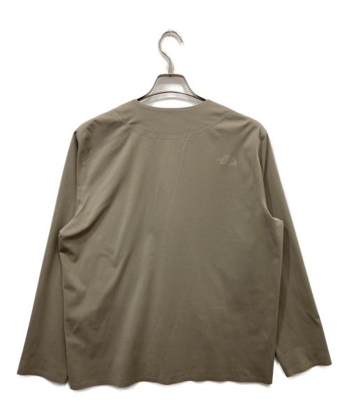 THE NORTH FACE（ザ ノース フェイス）THE NORTH FACE (ザ ノース フェイス) TC LOUNGE CARDIGAN ベージュ サイズ:Sの古着・服飾アイテム