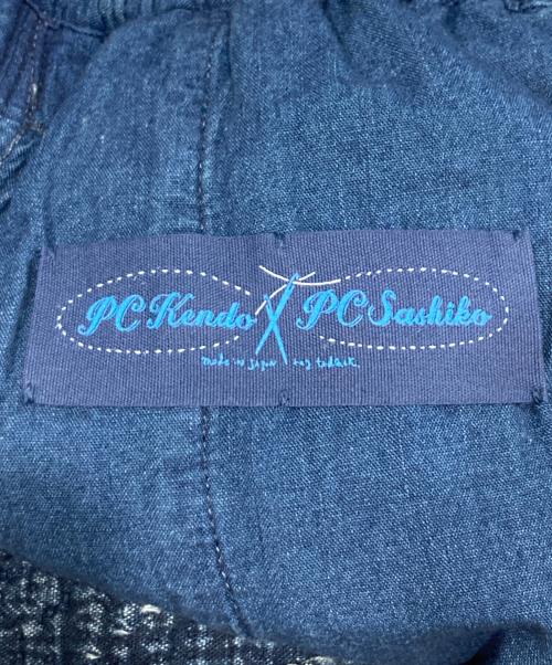 Porter Classic（ポータークラシック）Porter Classic (ポータークラシック) PC KENDO PC SASHIKO ショートパンツ インディゴ サイズ:Sの古着・服飾アイテム