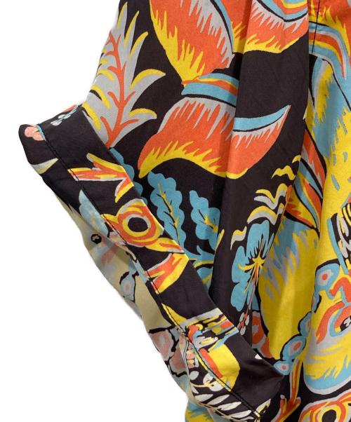 Sun Surf（サンサーフ）Sun Surf (サンサーフ) アロハシャツ ブラウン×イエロー サイズ:Mの古着・服飾アイテム