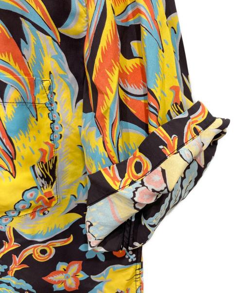 Sun Surf（サンサーフ）Sun Surf (サンサーフ) アロハシャツ ブラウン×イエロー サイズ:Mの古着・服飾アイテム