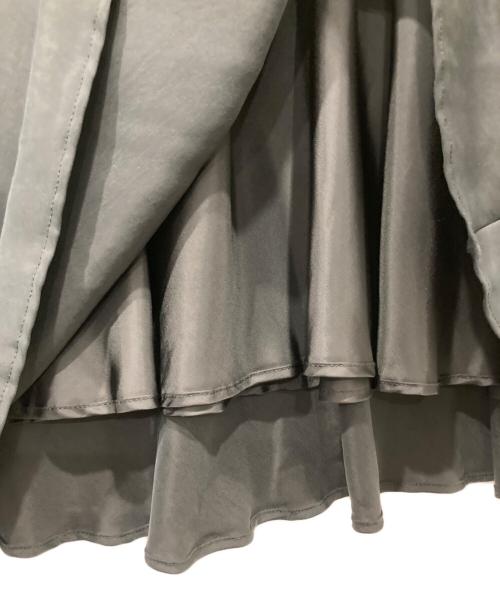 Plage（プラージュ）Plage (プラージュ) Washable Fibril Drape スカート ブラック サイズ:34の古着・服飾アイテム