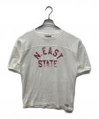 POLO COUNTRYポロカントリー）の古着「FOOTBALL TEE」｜ホワイト