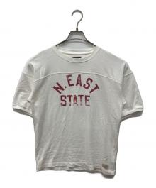 POLO COUNTRY（ポロカントリー）の古着「FOOTBALL TEE」｜ホワイト