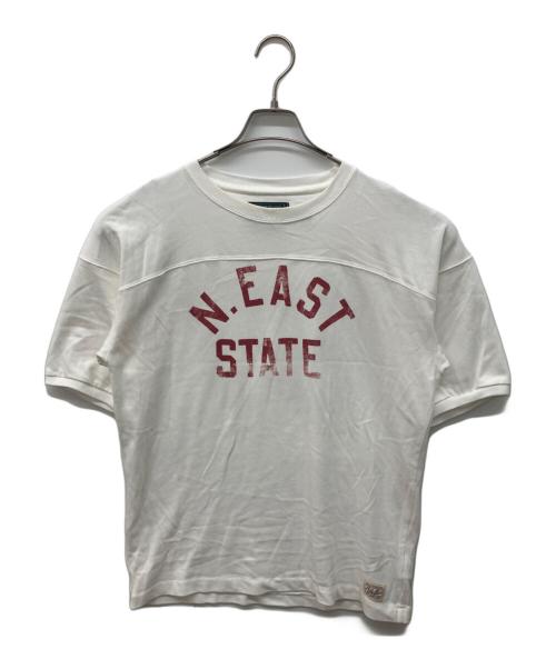 POLO COUNTRY（ポロカントリー）POLO COUNTRY (ポロカントリー) FOOTBALL TEE ホワイト サイズ:Ｓの古着・服飾アイテム