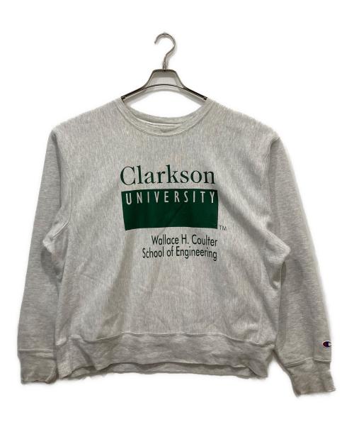 Champion REVERSE WEAVE（チャンピオン リバース ウィーブ）Champion REVERSE WEAVE (チャンピオン リバース ウィーブ) 00’s スウェット グレー サイズ:Lの古着・服飾アイテム