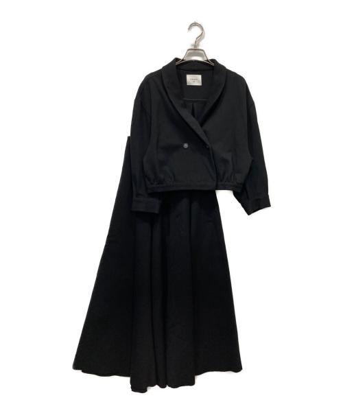 Ameri（アメリ）Ameri (アメリ) ショートトップウィズスカートドレス ブラック サイズ:Mの古着・服飾アイテム