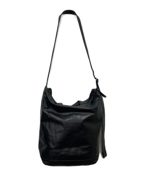 PORTER（ポーター）PORTER (ポーター) 2WAY SHOULDER BAG(S) / レザーショルダーバッグ ブラックの古着・服飾アイテム