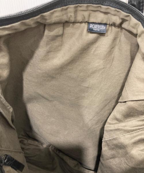 PORTER（ポーター）PORTER (ポーター) 2WAY SHOULDER BAG(S) / レザーショルダーバッグ ブラックの古着・服飾アイテム