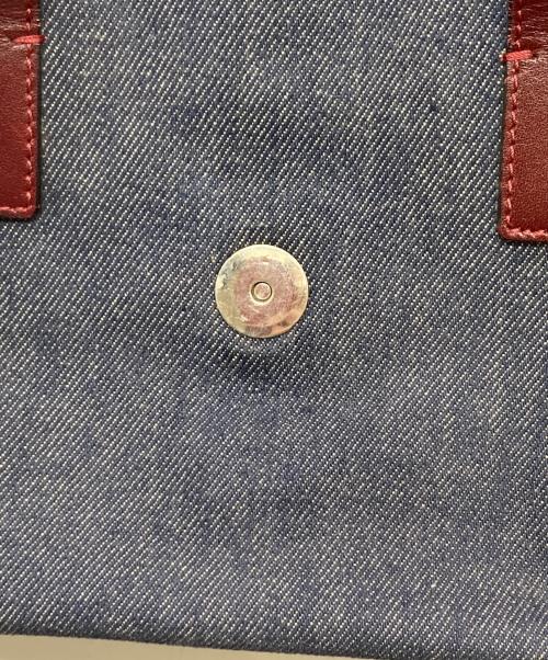 BURBERRY（バーバリー）BURBERRY (バーバリー) ハンドバッグ インディゴの古着・服飾アイテム