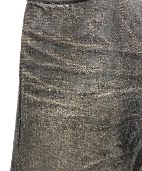 DIOR HOMME（ディオール オム）DIOR HOMME (ディオール オム) ラスターコーティングデニムパンツ ブラック サイズ:28の古着・服飾アイテム