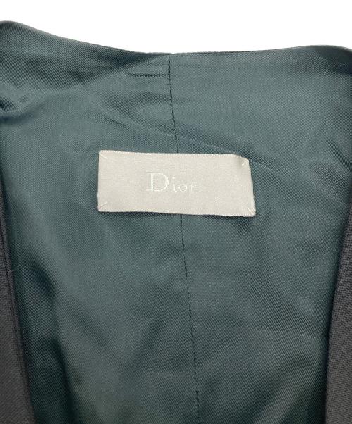 DIOR HOMME（ディオール オム）DIOR HOMME (ディオール オム) ロングジレ ブラック サイズ:44の古着・服飾アイテム