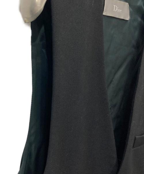 DIOR HOMME（ディオール オム）DIOR HOMME (ディオール オム) ロングジレ ブラック サイズ:44の古着・服飾アイテム