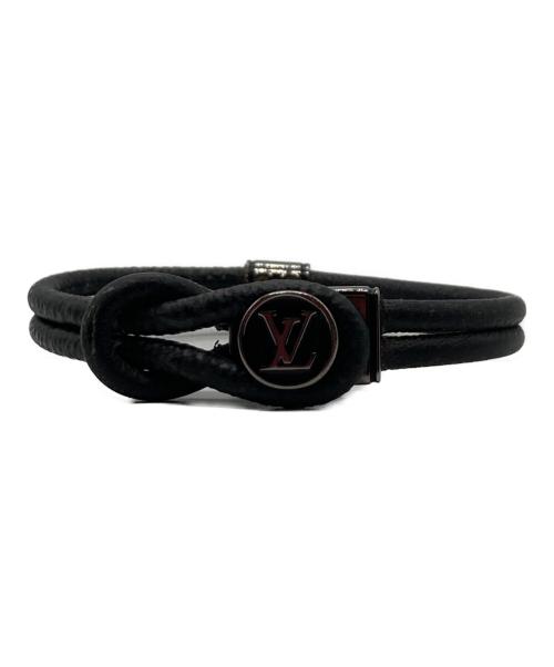 LOUIS VUITTON（ルイ ヴィトン）LOUIS VUITTON (ルイ ヴィトン) エクリプス ブラスレ ループイット ブレスレット モノグラム ブラックの古着・服飾アイテム