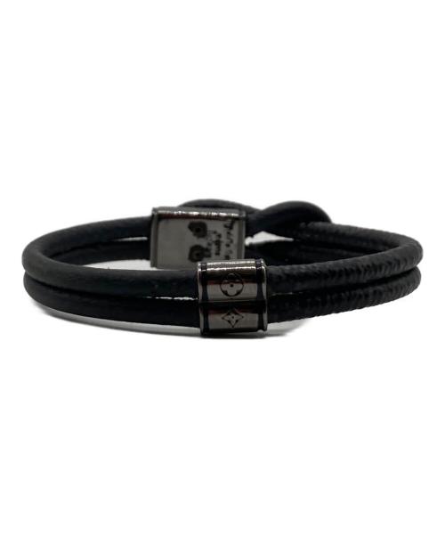 LOUIS VUITTON（ルイ ヴィトン）LOUIS VUITTON (ルイ ヴィトン) エクリプス ブラスレ ループイット ブレスレット モノグラム ブラックの古着・服飾アイテム